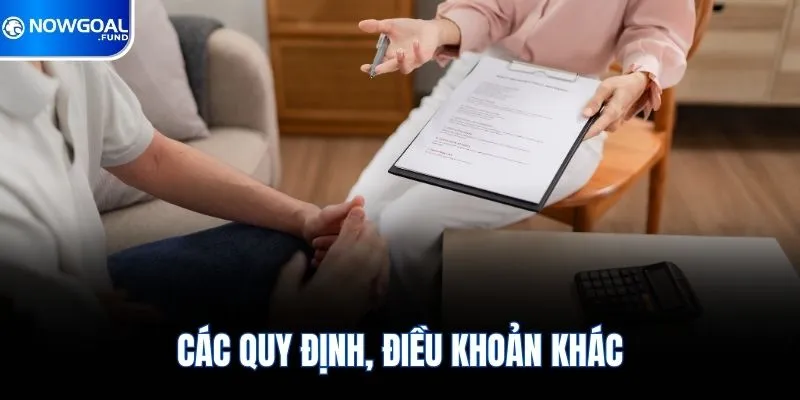 Các quy định, điều khoản khác